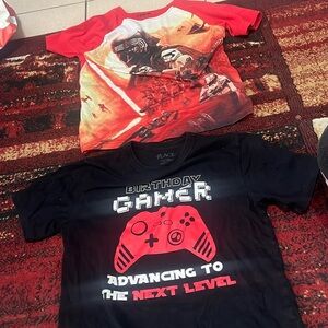 2 shirt package for boys age 5/6